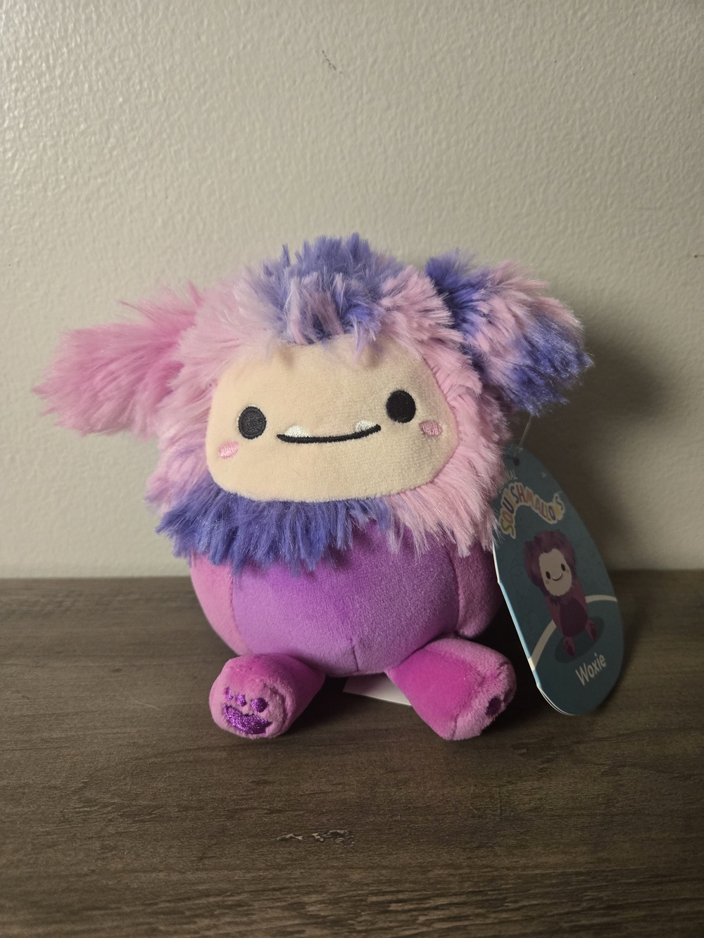 Squishmallows 6" Purple Woxie Bigfoot Yeti Plush
